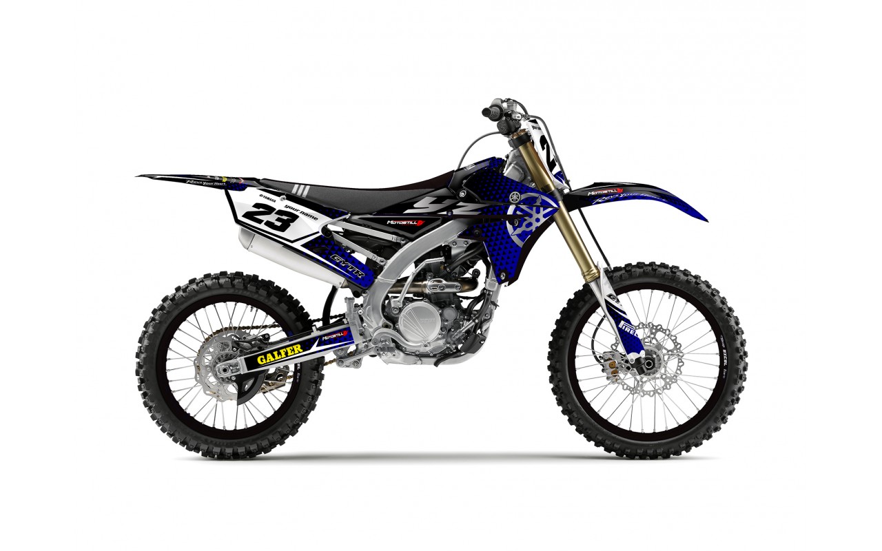 YAMAHA YZ250F 14-18 / YZ450F 14-17 GRAPHIC SET DECAL KIT