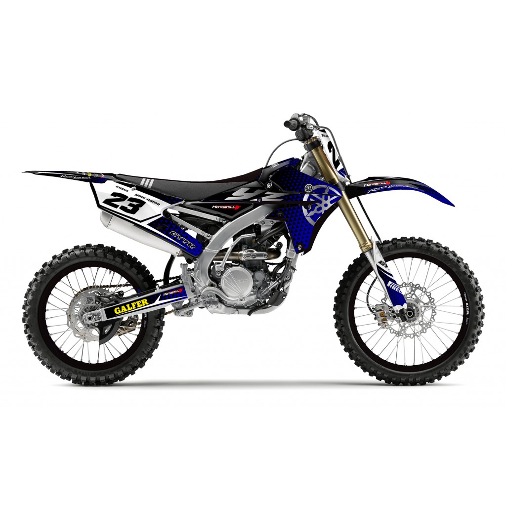 YAMAHA YZ250F 14-18 / YZ450F 14-17 GRAPHIC SET DECAL KIT