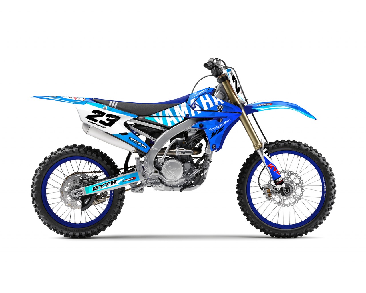 YAMAHA YZ250F 14-18 / YZ450F 14-17 GRAPHIC SET DECAL KIT