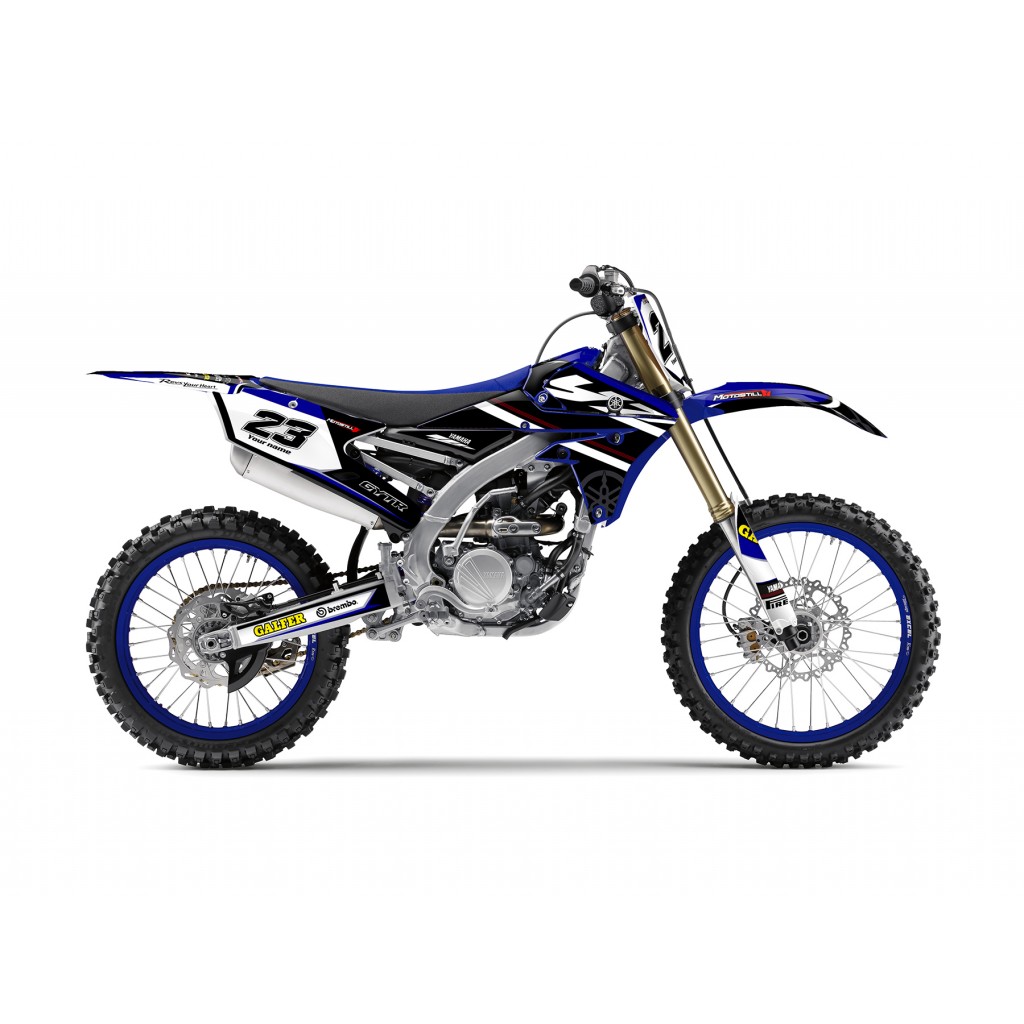 YAMAHA YZ250F 14-18 / YZ450F 14-17 GRAPHIC SET DECAL KIT