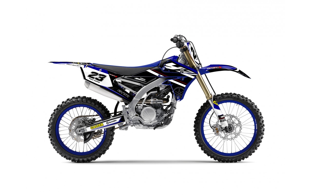 YAMAHA YZ250F 14-18 / YZ450F 14-17 GRAPHIC SET DECAL KIT