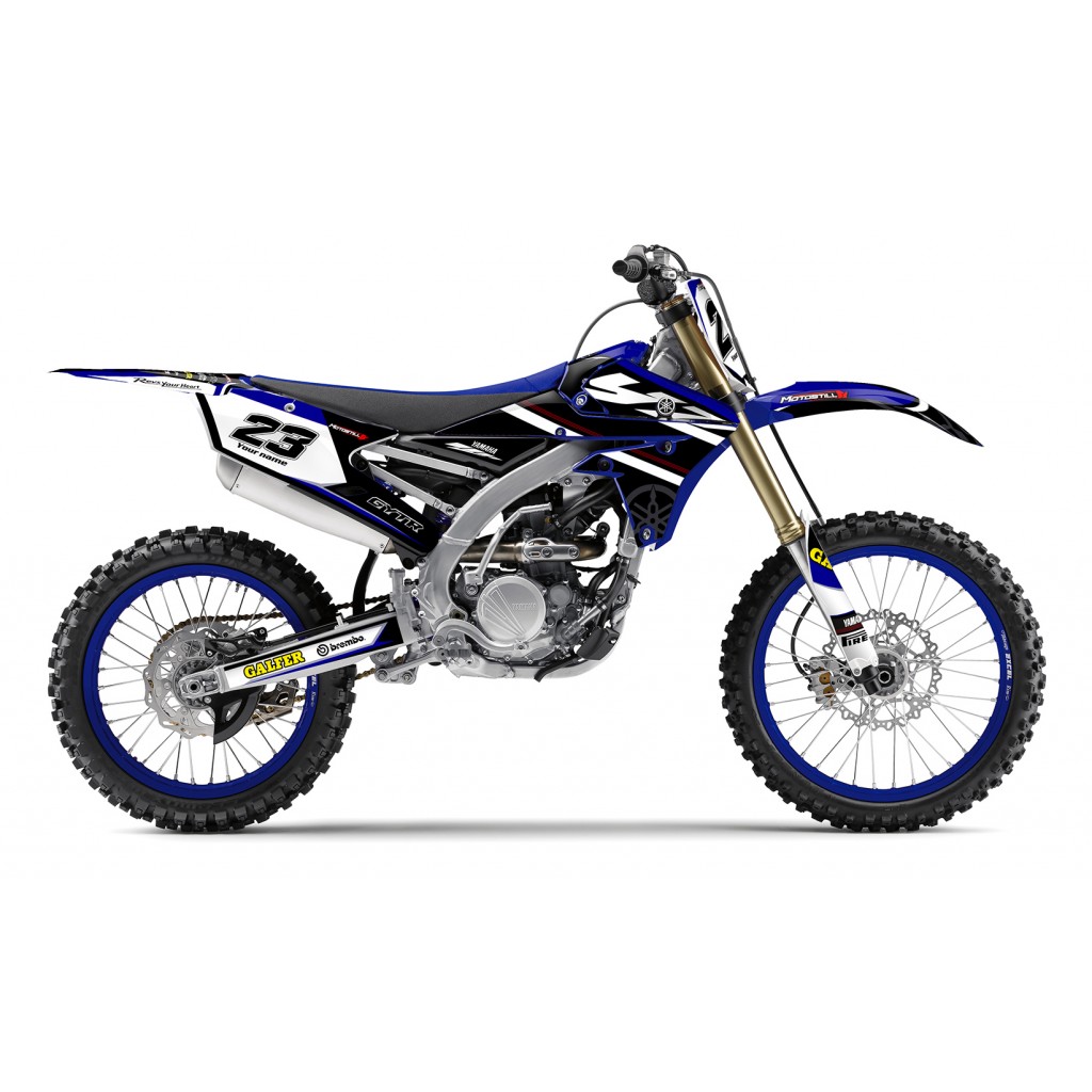 YAMAHA YZ250F 14-18 / YZ450F 14-17 GRAPHIC SET DECAL KIT
