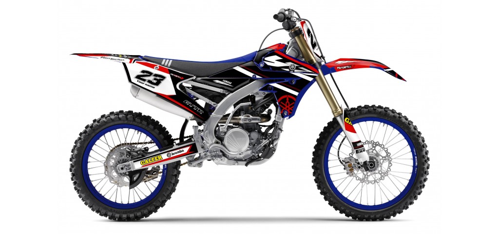 YAMAHA YZ250F 14-18 / YZ450F 14-17 GRAPHIC SET DECAL KIT