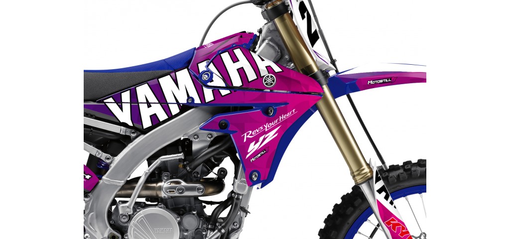 YAMAHA YZ250F 14-18 / YZ450F 14-17 GRAPHIC SET DECAL KIT