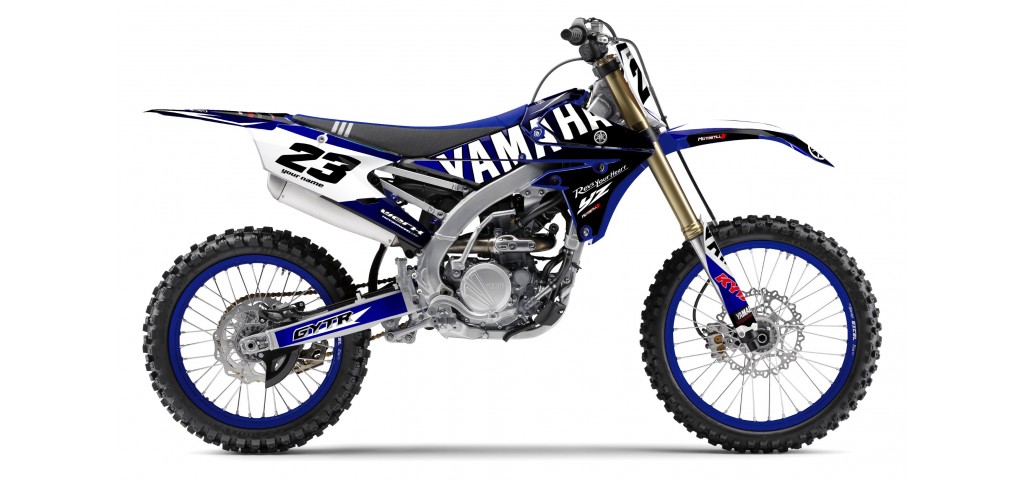 YAMAHA YZ250F 14-18 / YZ450F 14-17 GRAPHIC SET DECAL KIT