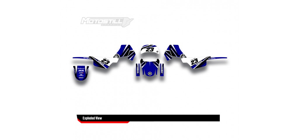 YAMAHA PW 50 GRAPHIC STICKER KIT              