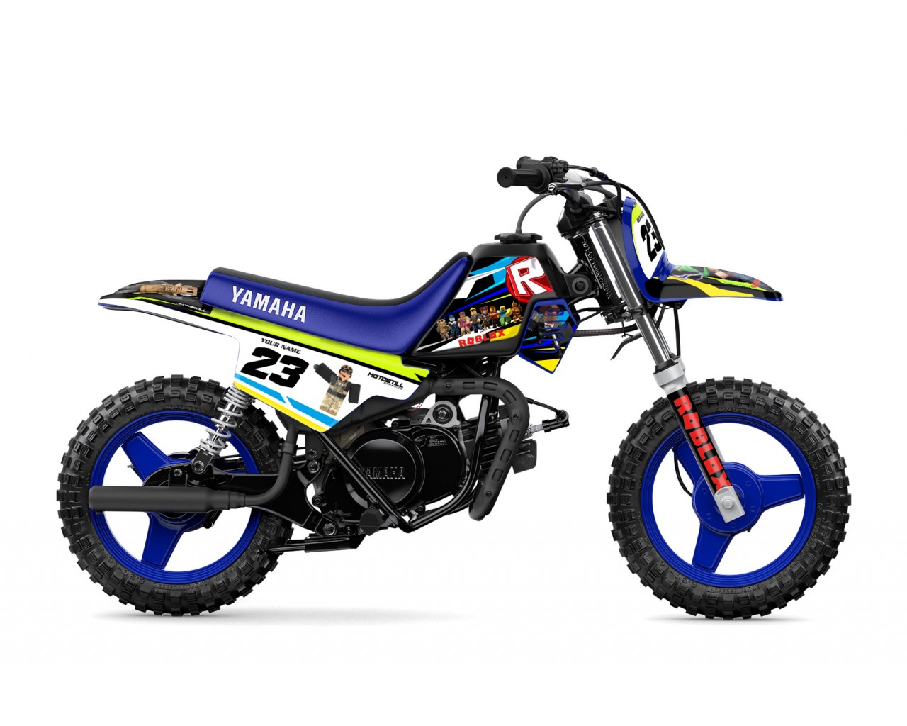 YAMAHA PW 50 GRAPHIC STICKER KIT              