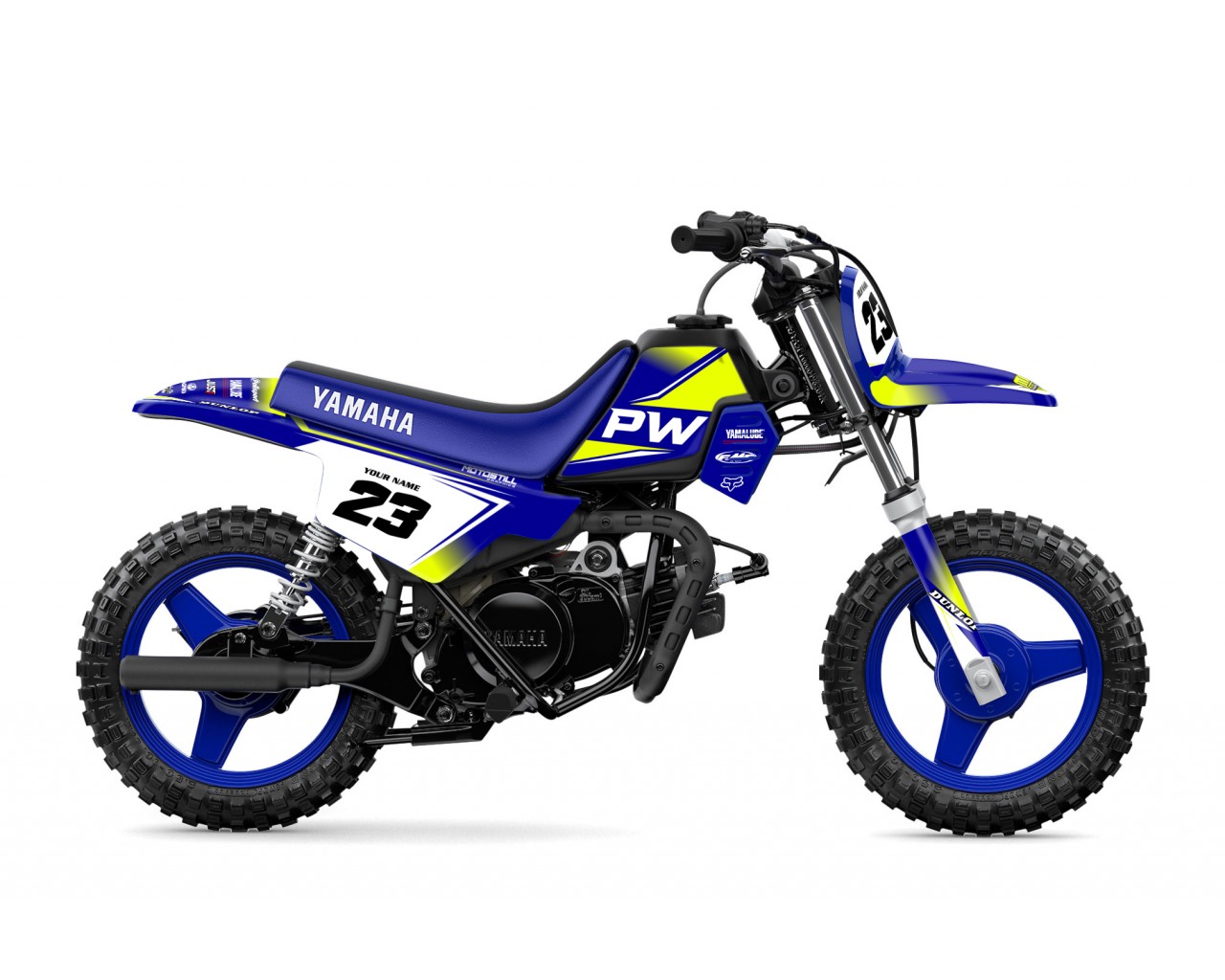 YAMAHA PW 50 GRAPHIC STICKER KIT              