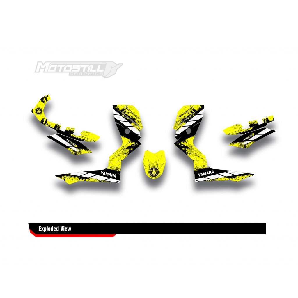 YAMAHA XMAX GRAPHIC STICKER SET - DECAL KIT