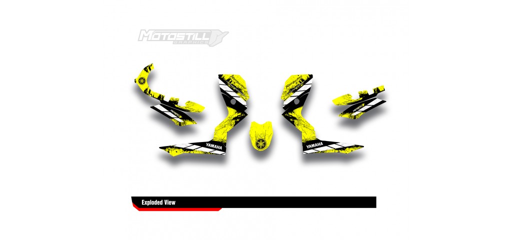YAMAHA XMAX GRAPHIC STICKER SET - DECAL KIT