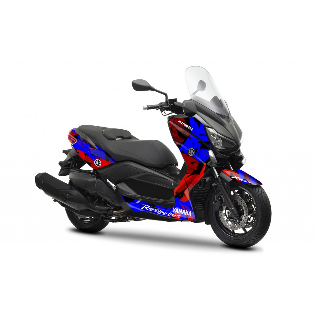 YAMAHA XMAX GRAPHIC STICKER SET - DECAL KIT