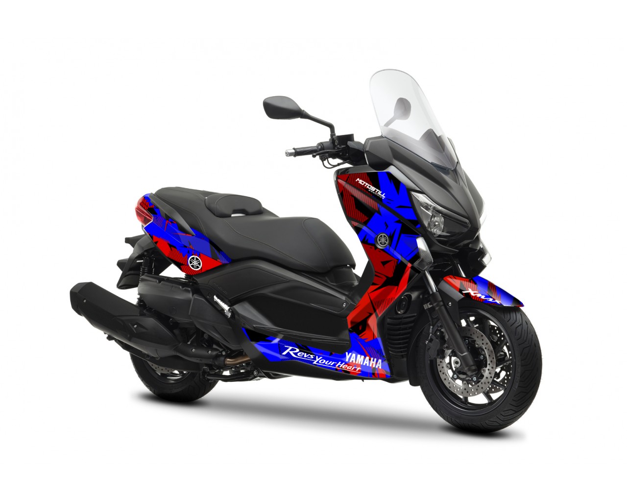 YAMAHA XMAX GRAPHIC STICKER SET - DECAL KIT