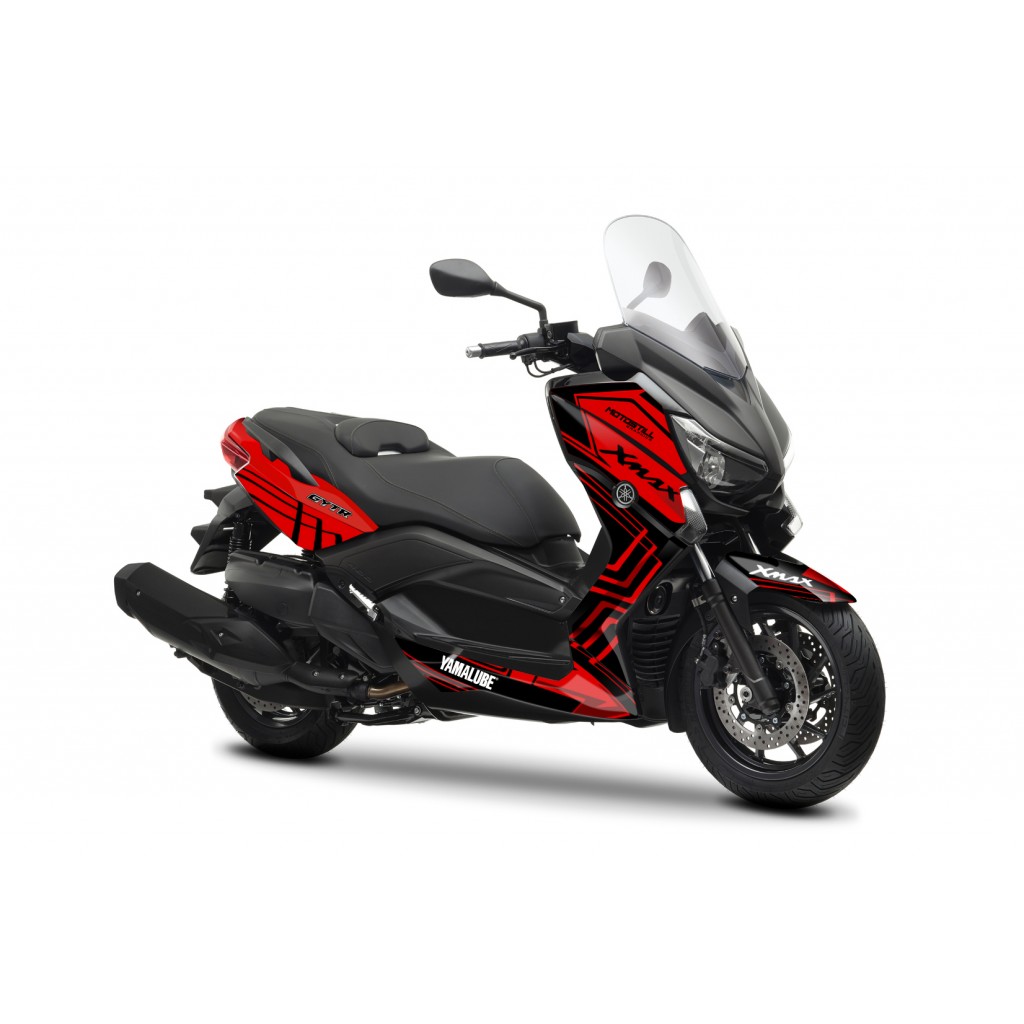 YAMAHA XMAX GRAPHIC STICKER SET - DECAL KIT