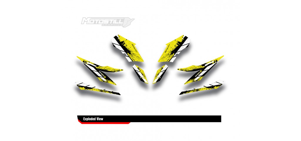 YAMAHA XMAX GRAPHIC STICKER SET - DECAL KIT
