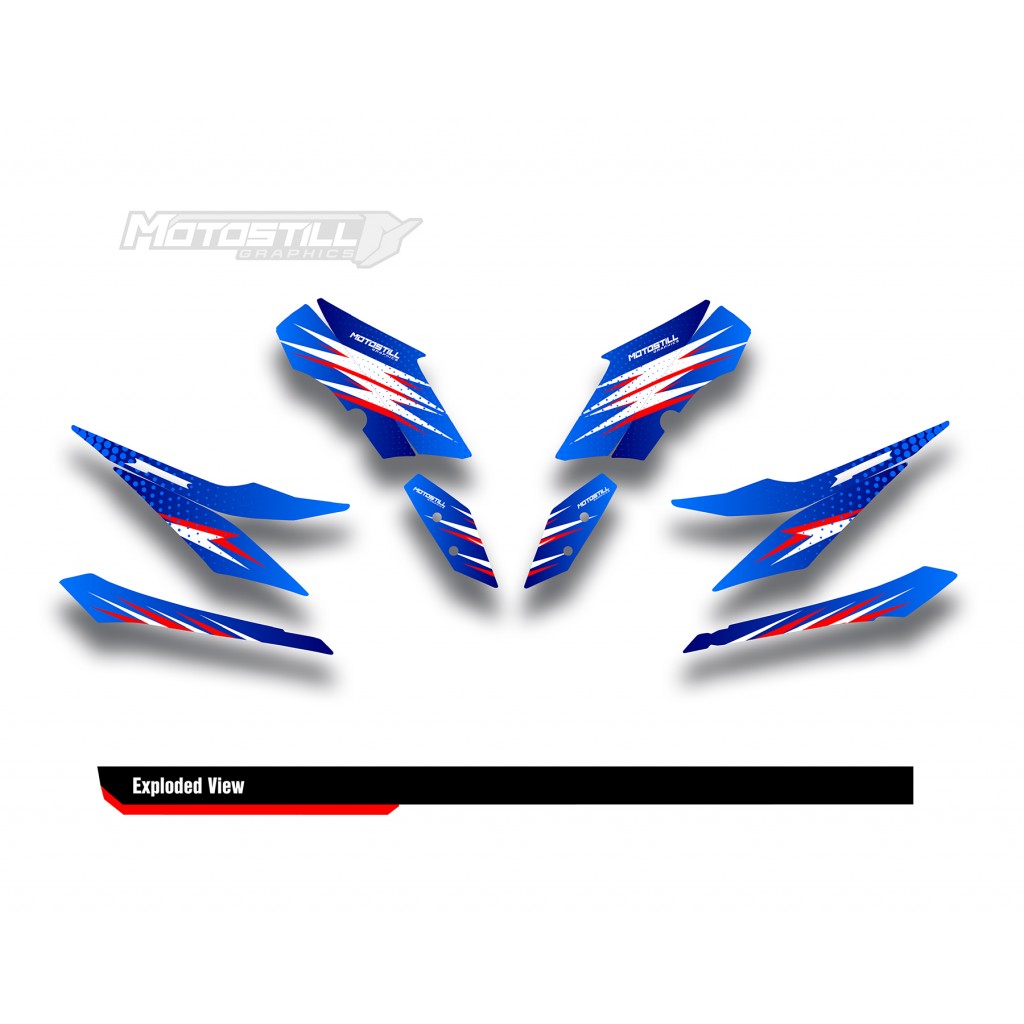 YAMAHA XMAX GRAPHIC STICKER SET - DECAL KIT