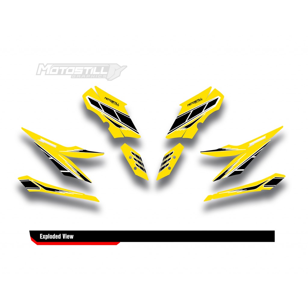 YAMAHA XMAX GRAPHIC STICKER SET - DECAL KIT