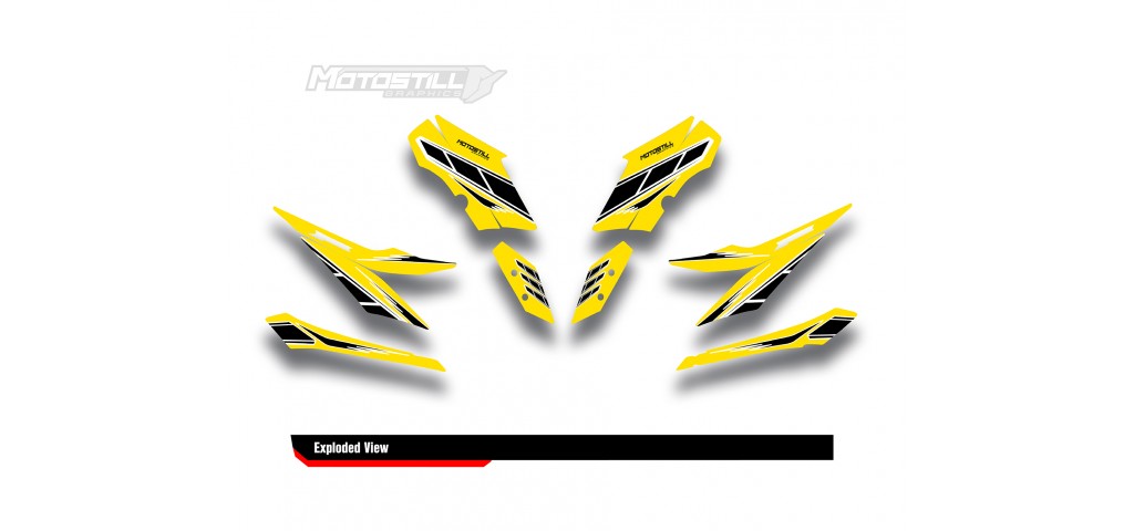 YAMAHA XMAX GRAPHIC STICKER SET - DECAL KIT