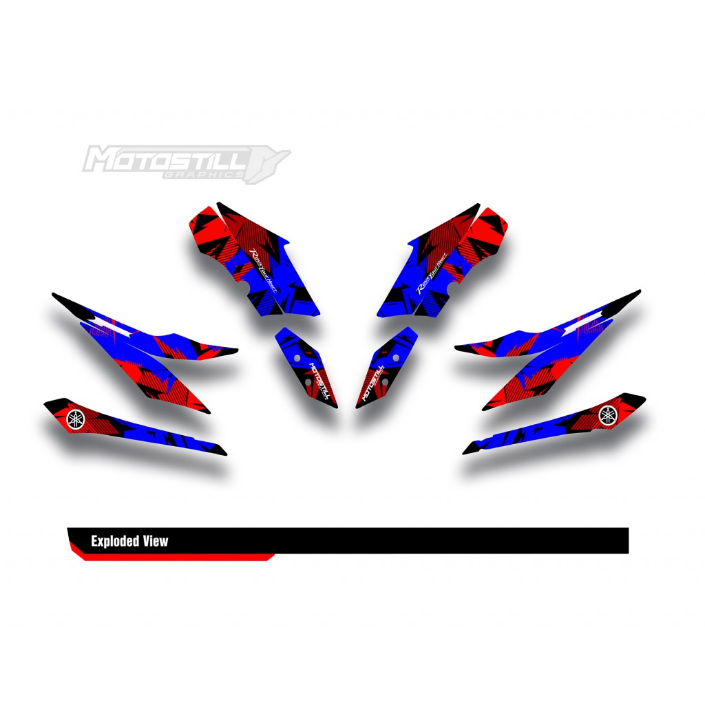 YAMAHA XMAX GRAPHIC STICKER SET - DECAL KIT