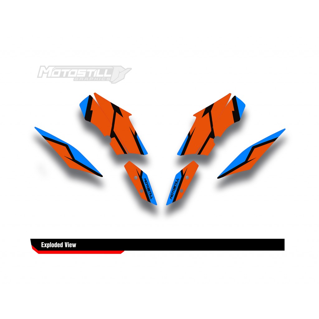 YAMAHA XMAX GRAPHIC STICKER SET - DECAL KIT