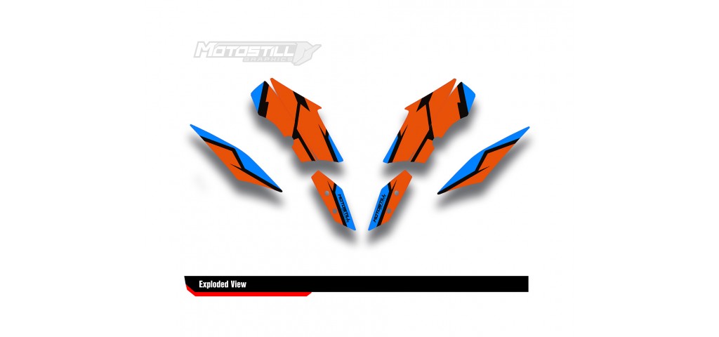 YAMAHA XMAX GRAPHIC STICKER SET - DECAL KIT