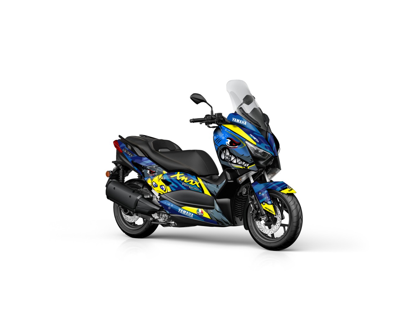 YAMAHA XMAX GRAPHIC STICKER SET - DECAL KIT