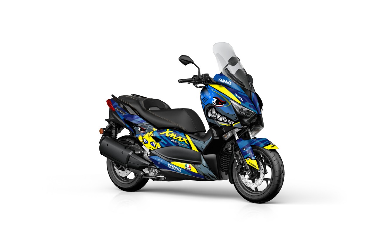 YAMAHA XMAX GRAPHIC STICKER SET - DECAL KIT