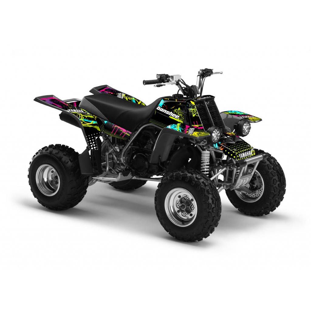 YAMAHA BANSHEE GRAPHIC STICKER SET - DECAL KIT