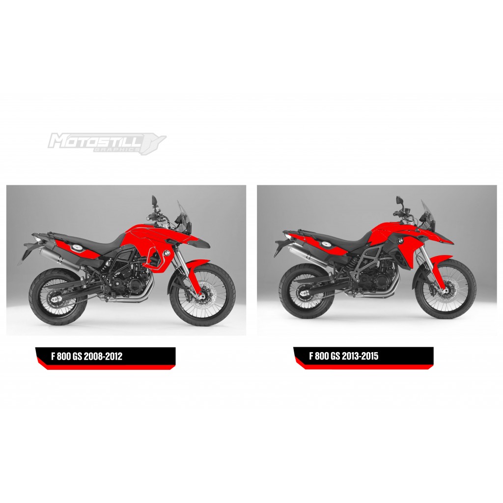 BMW F 800 GS 2008-2015 GRAPHIC SET - DECAL KIT