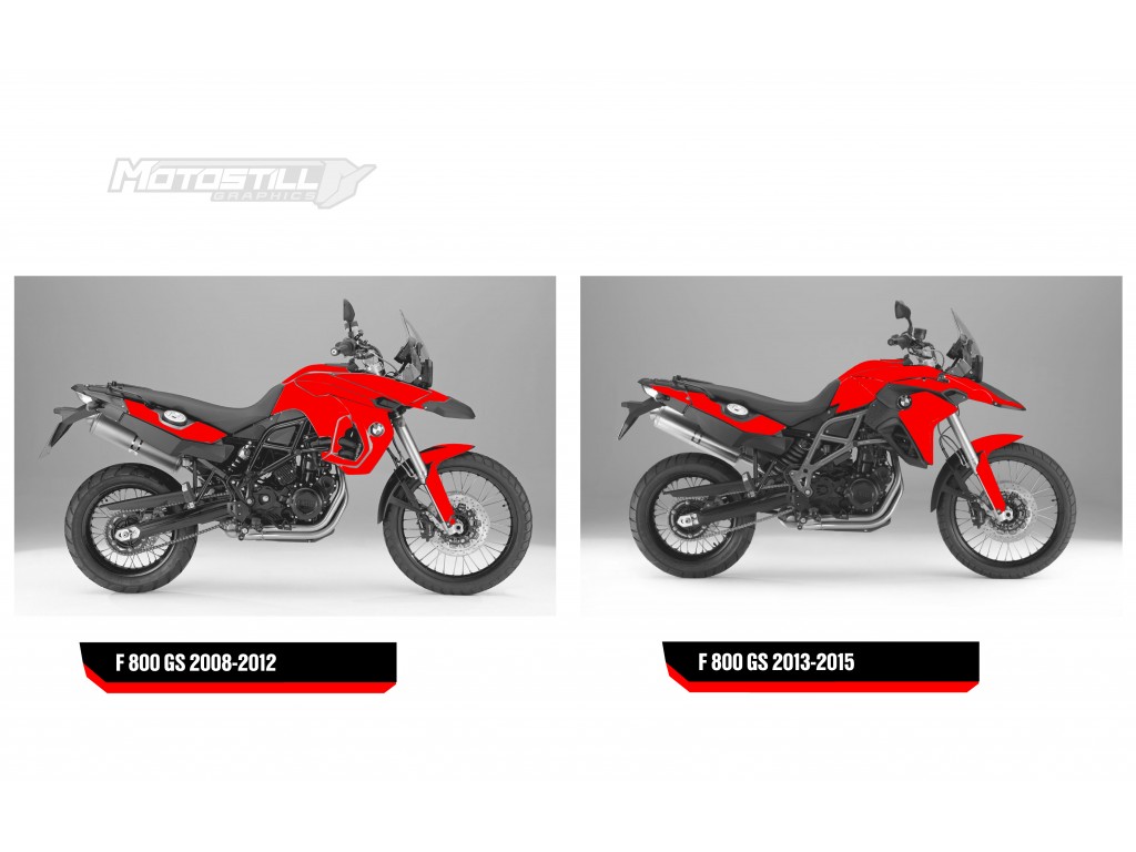 BMW F 800 GS 2008-2015 GRAPHIC SET - DECAL KIT