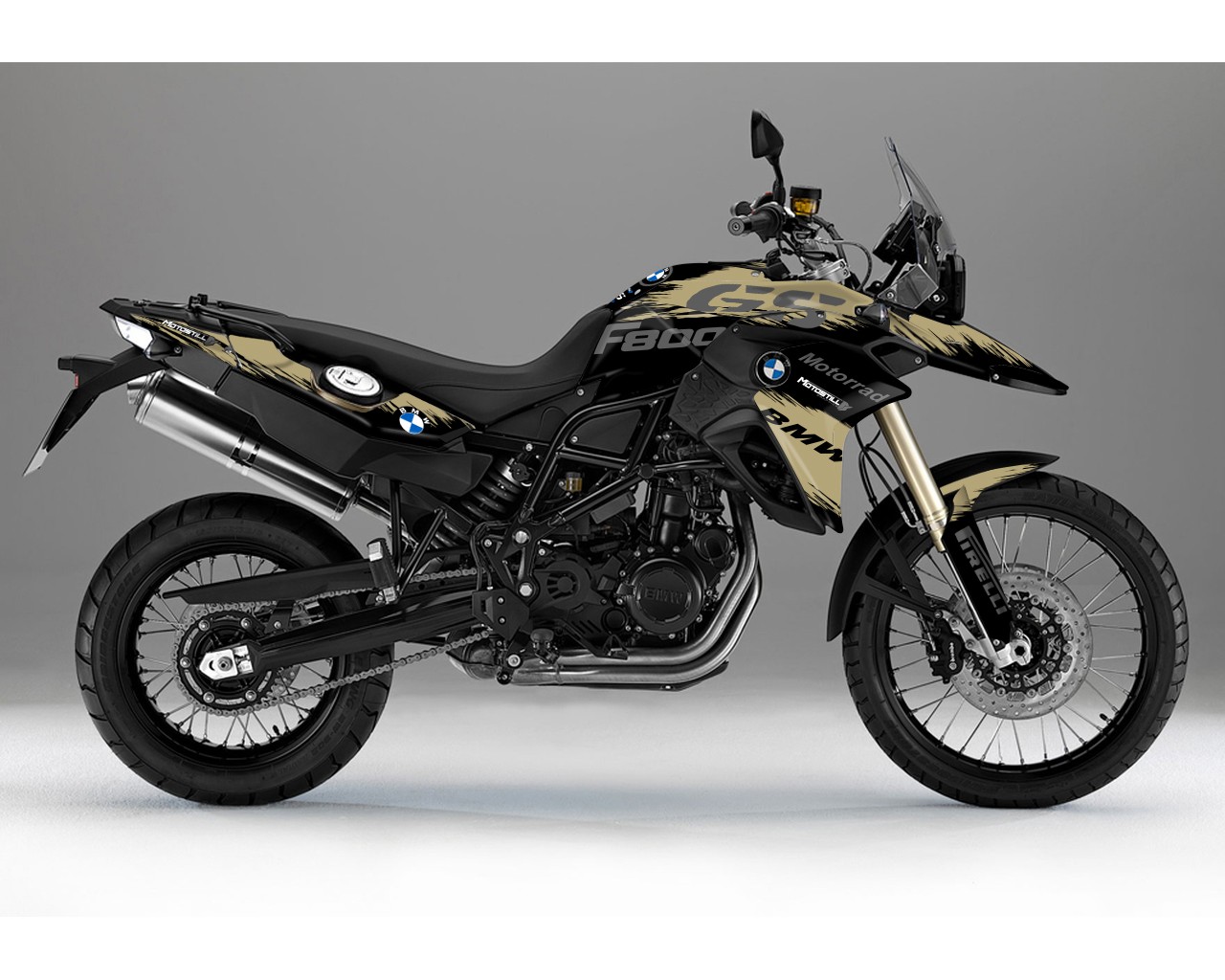 BMW F 800 GS 2008-2015 GRAPHIC SET - DECAL KIT