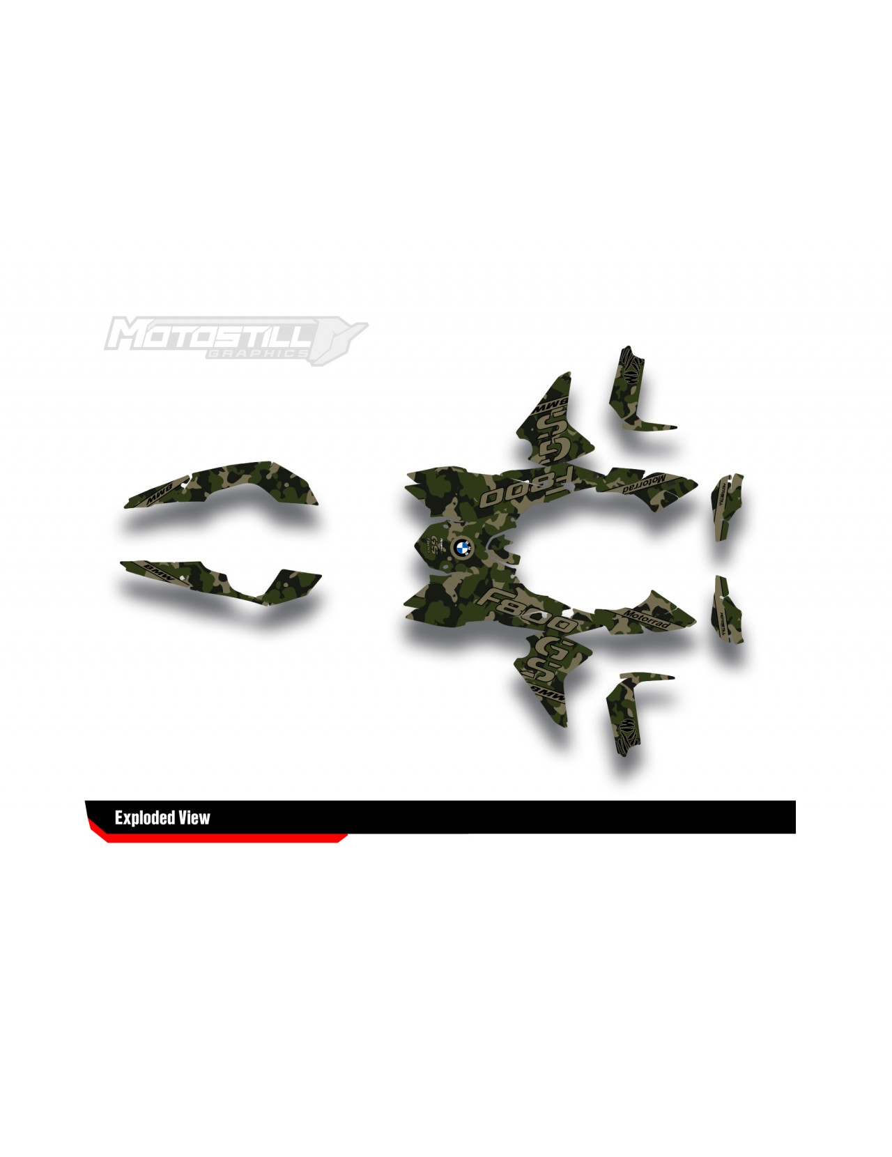 bmw f 800 gs sticker f 800 gs graphic f 800 gs decal kit