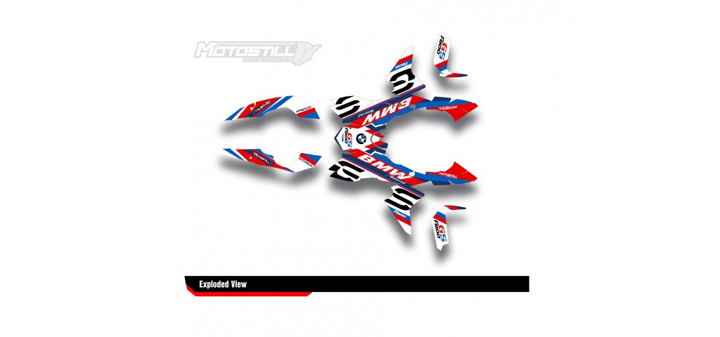 BMW F 800 GS 2008-2015 GRAPHIC SET - DECAL KIT