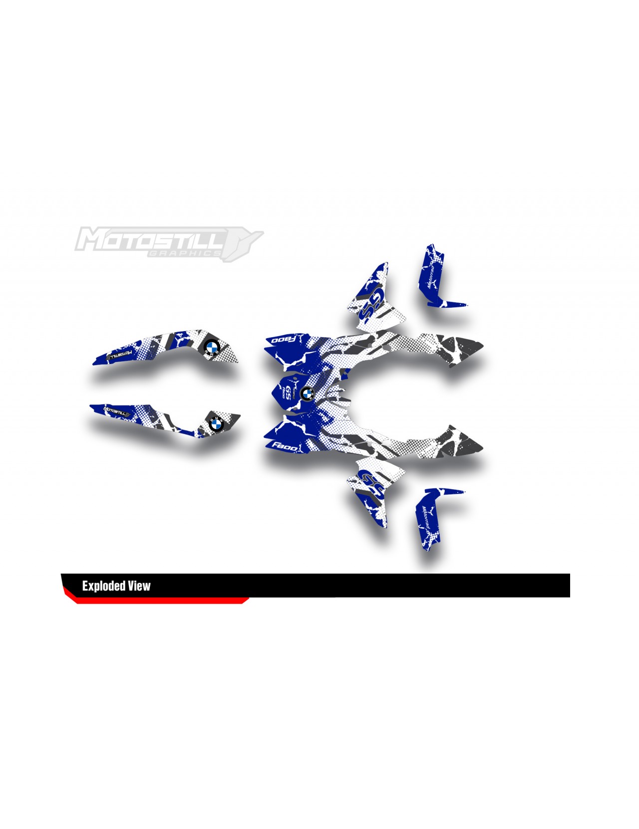 bmw f 800 gs sticker | f 800 gs graphic | f 800 gs decal kit