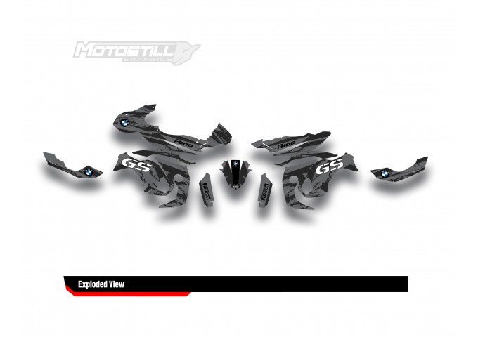 BMW F 800 GS 2013-2015 GRAPHIC SET - DECAL KIT