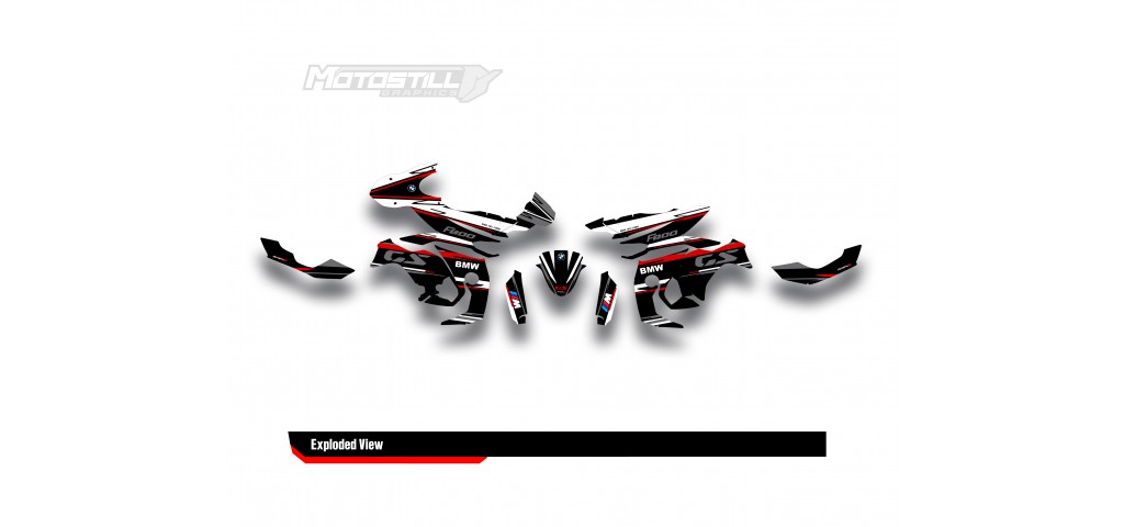BMW F 800 GS 2008-2015 GRAPHIC SET - DECAL KIT