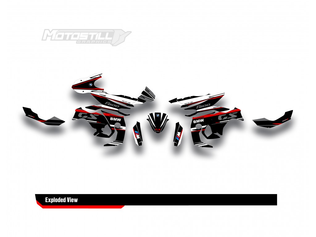 BMW F 800 GS 2013-2015 GRAPHIC SET - DECAL KIT