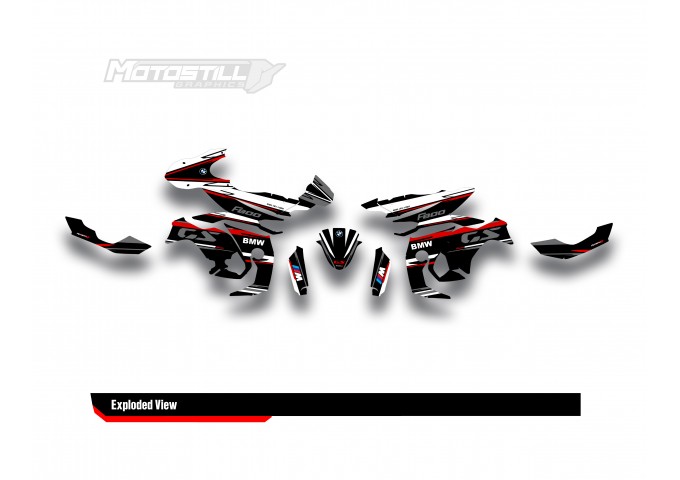 BMW F 800 GS 2013-2015 GRAPHIC SET - DECAL KIT