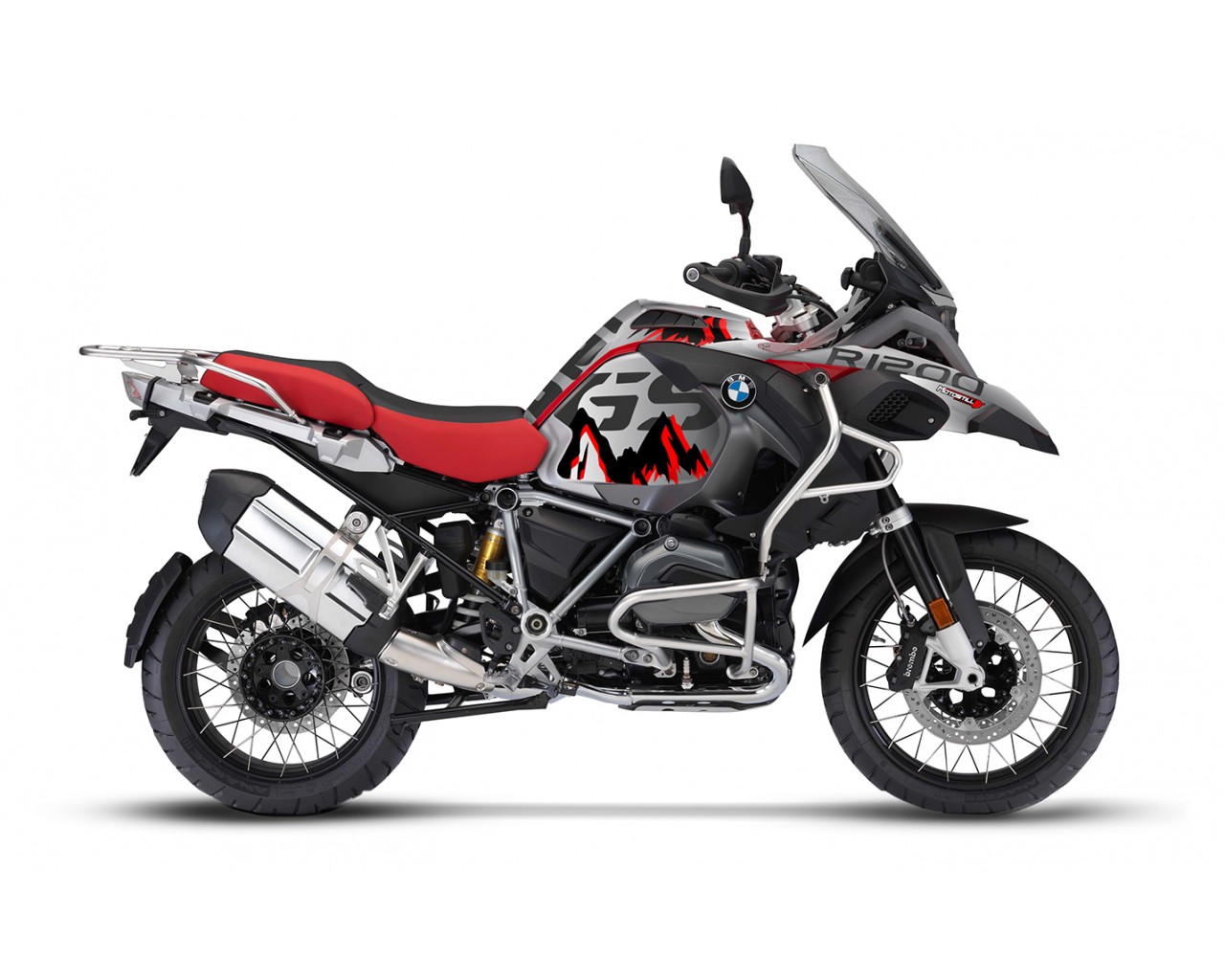 BMW R 1200 GS ADVENTURE GRAPHIC SET - DECAL KIT