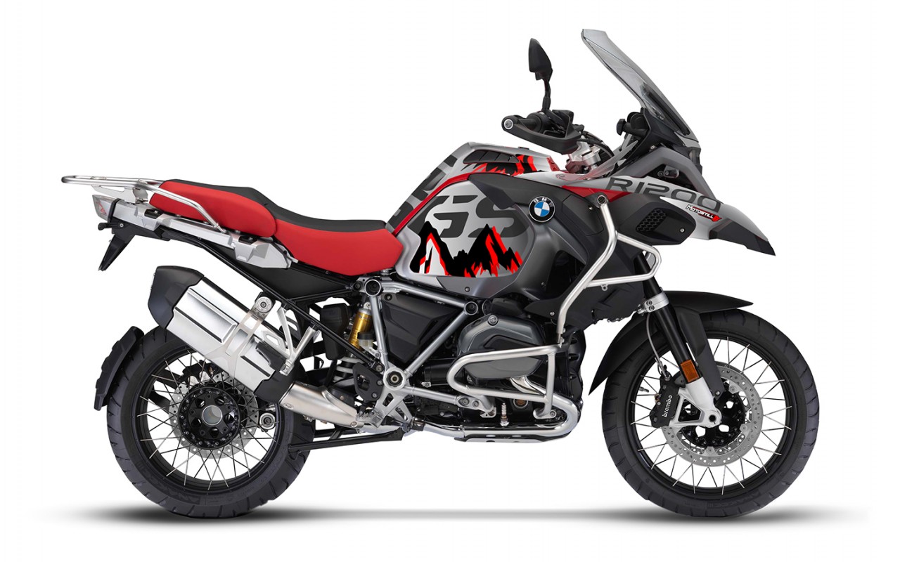 BMW R 1200 GS ADVENTURE GRAPHIC SET - DECAL KIT