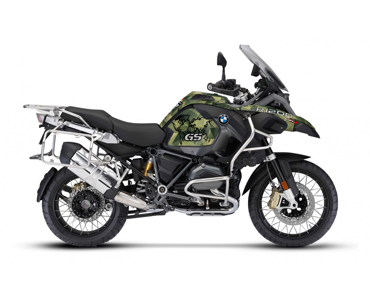 BMW R 1200 GS ADVENTURE GRAPHIC SET - DECAL KIT