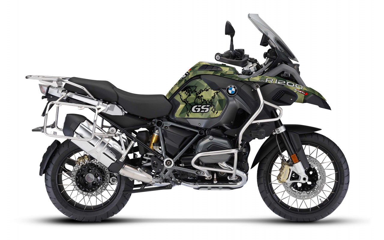 BMW R 1200 GS ADVENTURE GRAPHIC SET - DECAL KIT