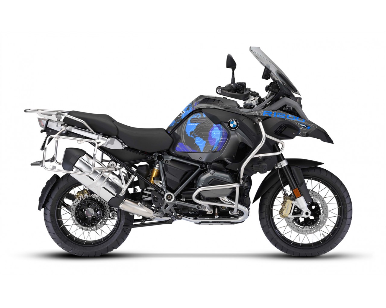 BMW R 1200 GS ADVENTURE GRAPHIC SET - DECAL KIT