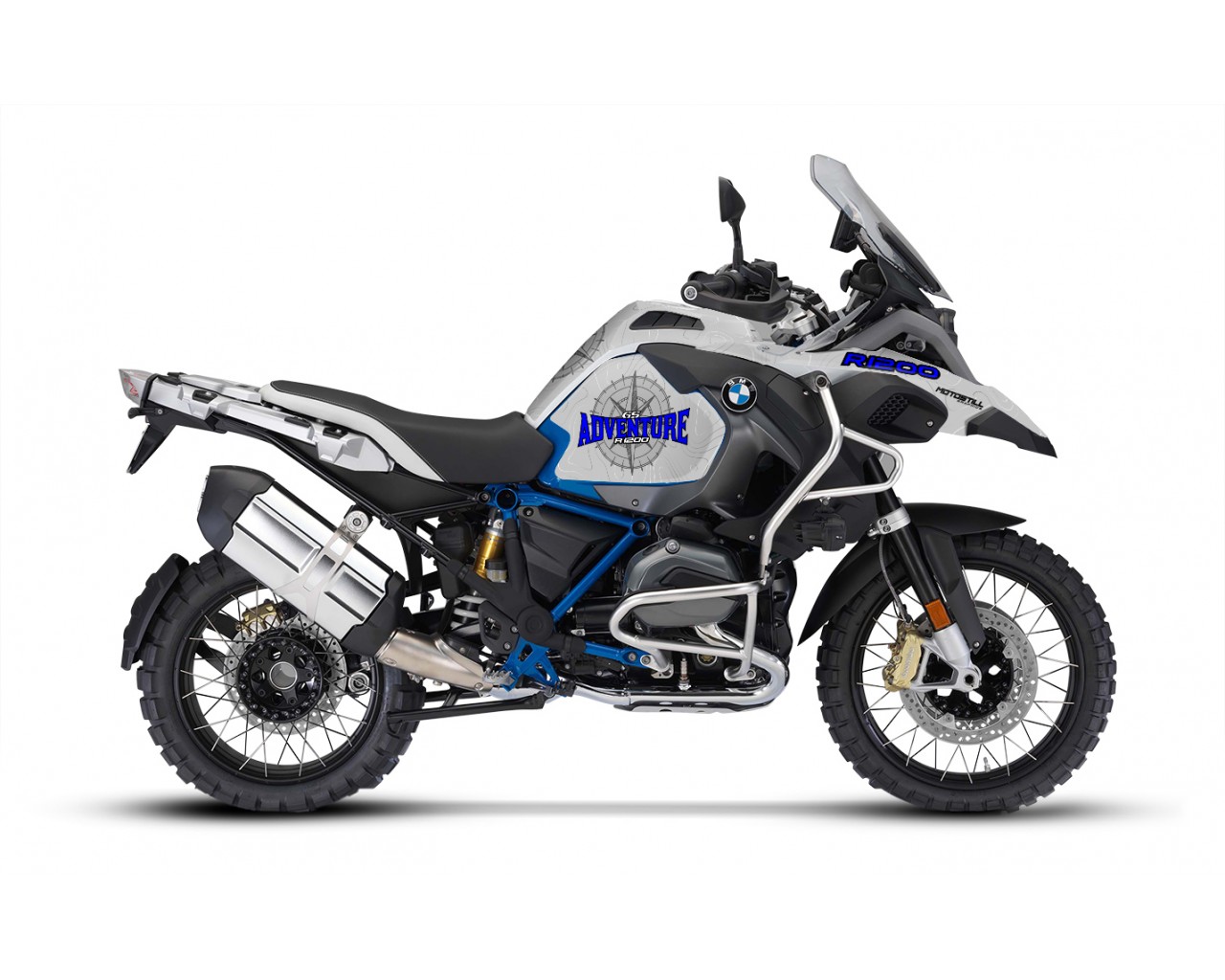 BMW R 1200 GS ADVENTURE GRAPHIC SET - DECAL KIT