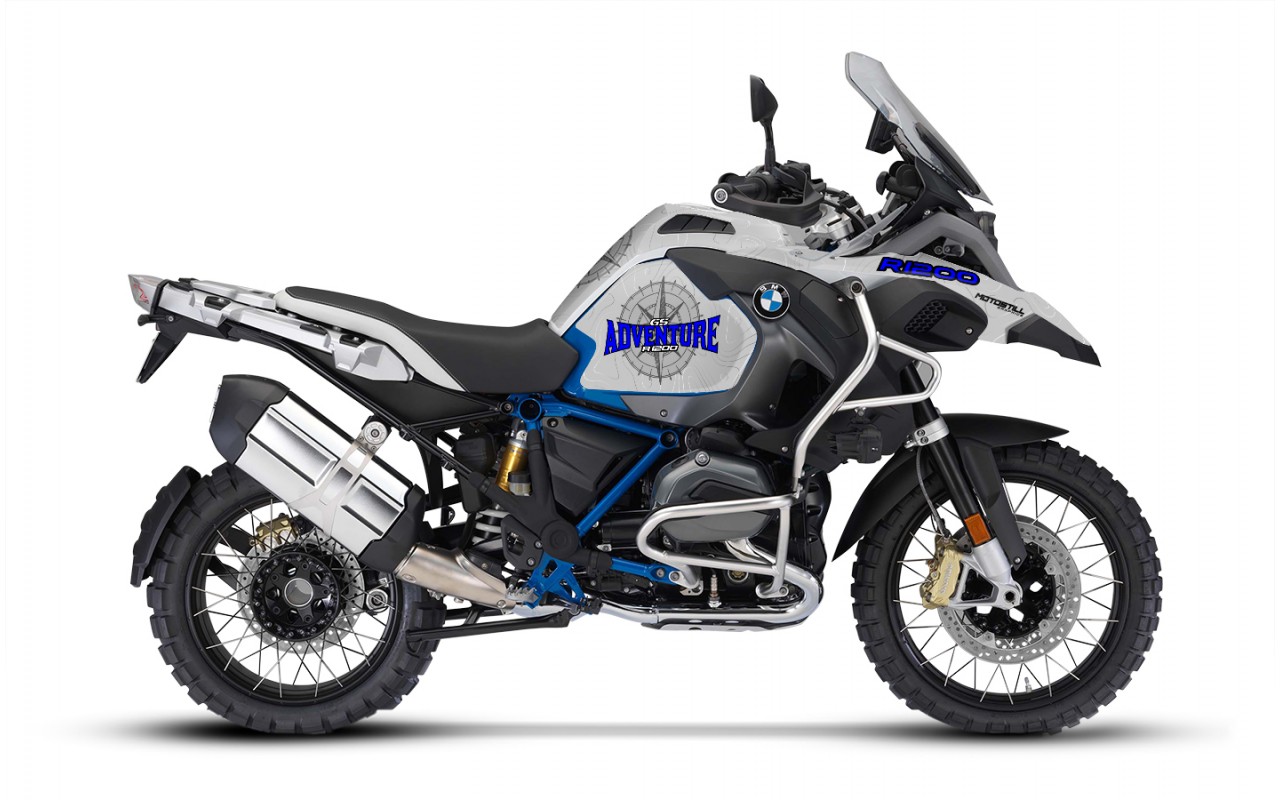 BMW R 1200 GS ADVENTURE GRAPHIC SET - DECAL KIT