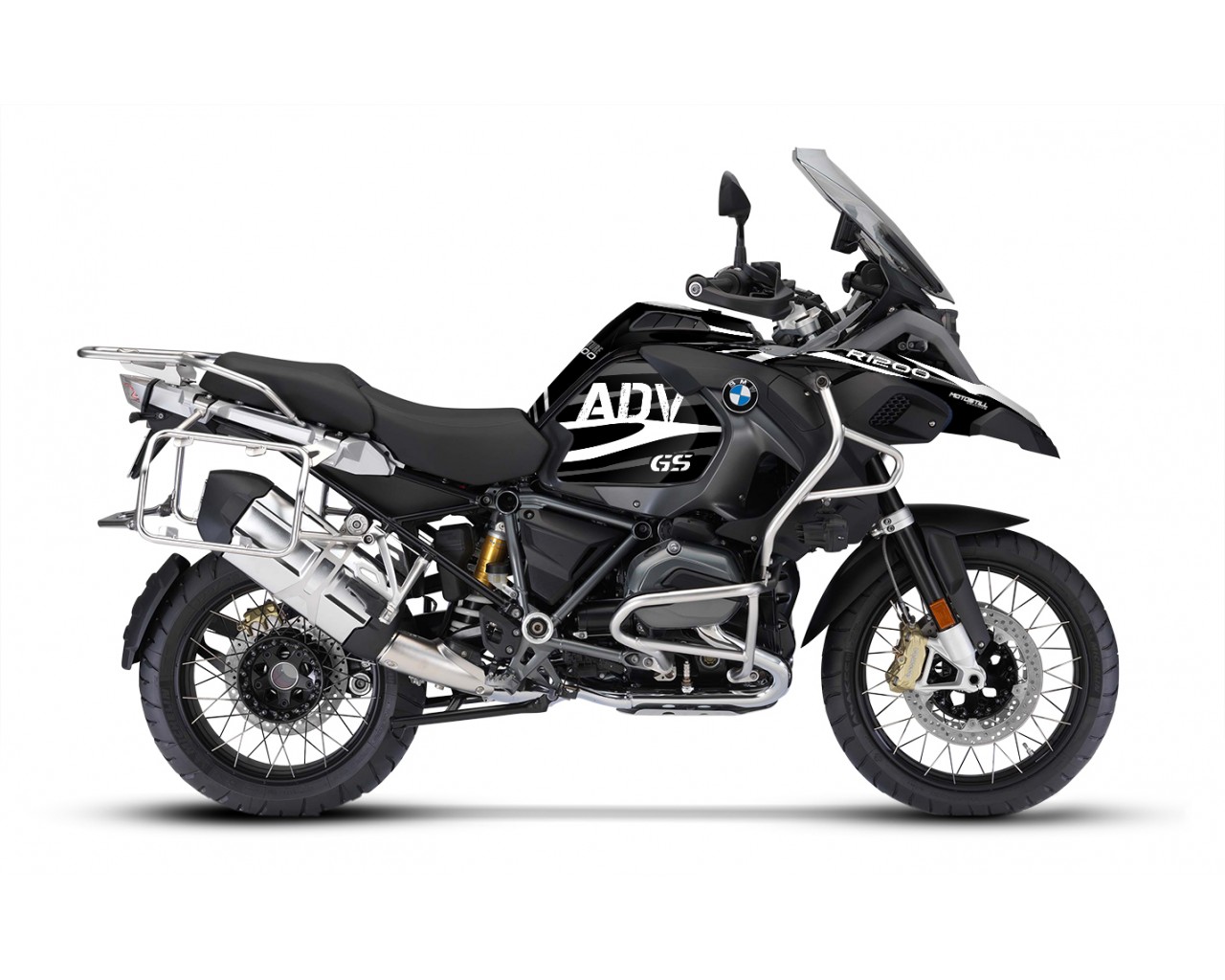 BMW R 1200 GS ADVENTURE GRAPHIC SET - DECAL KIT