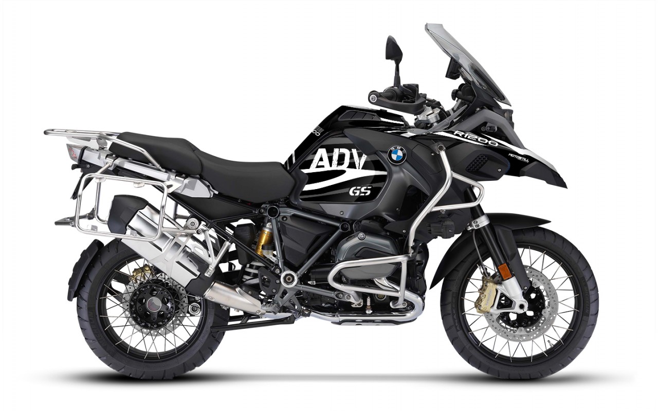 BMW GS 1200 ADV FULL GRAPHIC STICKER SET - DECAL KIT
