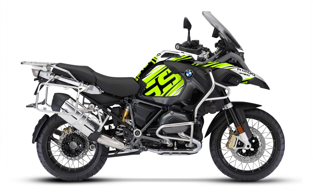 BMW GS 1200 ADV FULL GRAPHIC STICKER SET - DECAL KIT