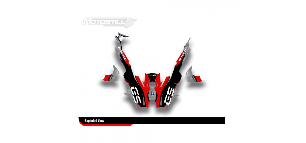 BMW R 1250 GS 2019-2024 GRAPHIC SET - DECAL KIT