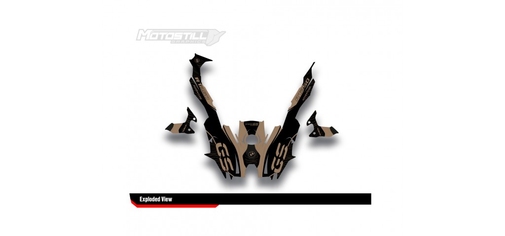 BMW R 1250 GS 2019-2024 GRAPHIC SET - DECAL KIT