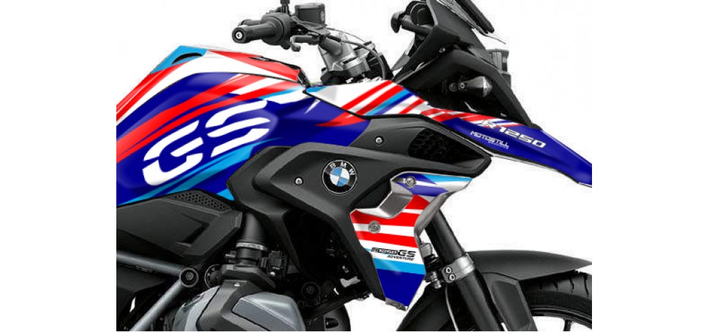 BMW R 1250 GS 2019-2024 GRAPHIC SET - DECAL KIT